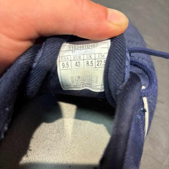 Mizuno Women’s Athletic Running Shoes — Blue, Size 9.5 — Damaged Heel - Picture 7 of 9